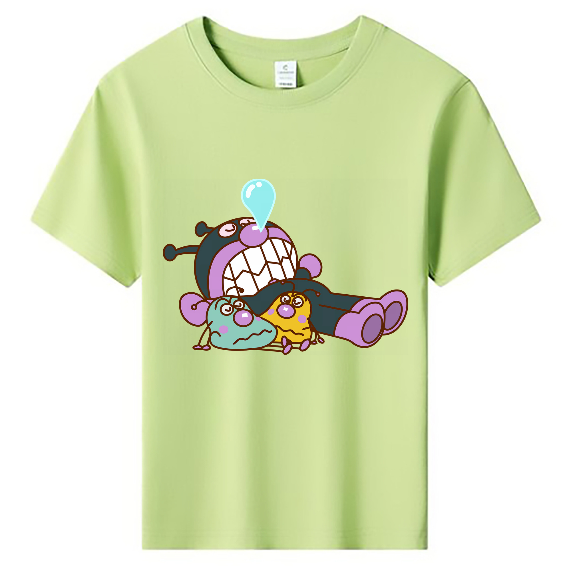 （画像用） アンパンマン Anpanman 綿100％キッズTシャツ（フロントプリント）